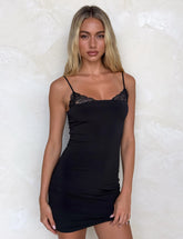 FAELINA MINI DRESS - BLACK