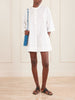 Caftan cotton mini dress