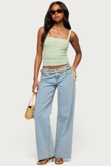Tall Raelynn Washed Low Rise Baggy Jeans