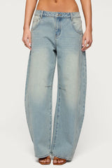 Ilara Low Rise Barel Jeans