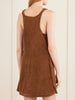 Cruise organic cotton-terry mini dress
