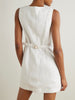 Emma linen mini dress