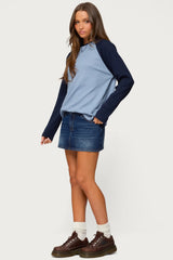 Me Time Oversized Waffle Top