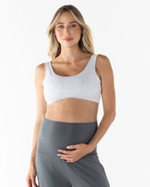 Maternity Sleeping Bamboo Lightweight Bralette - Grey