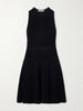 Knitted jersey mini dress