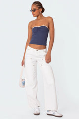 Ayla Low Rise Baggy Carpenter Jeans