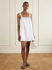 Da Adolfo Mariella cotton-blend mini dress