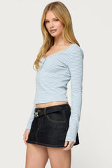Jocelyn Striped Top