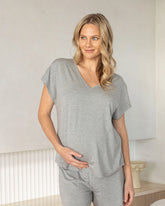 Maternity Loose Fit Bamboo Top