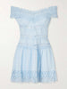 Eliane cotton-blend mini dress