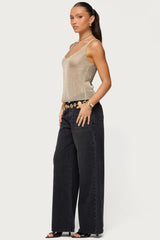 Ery Mid Rise Baggy Jeans