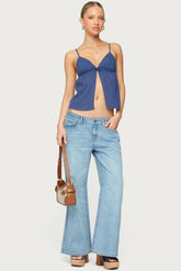 Petite Low Rise Bootcut Jeans