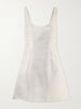 Emma metallic cloque mini dress