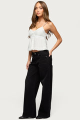 Halsey Ruffle Tank Top