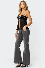 Colton Low Rise Bootcut Jeans
