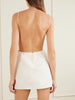 Henrietta woven mini dress