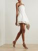 Olympia strapless embellished stretch-tulle mini dress