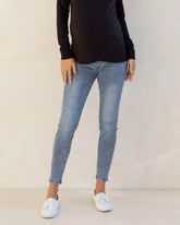 Julie Over the Bump High Waist Slim Maternity Jeans