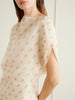 Erin floral-print silk-organza mini dress
