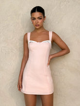 COLSON MINI DRESS - PINK : BABY PINK