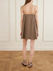 Organic cotton-poplin mini dress