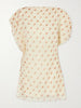 Erin floral-print silk-organza mini dress