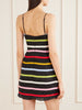 Roma striped linen mini dress