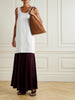 Cotton-blend mini dress