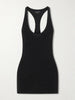 Crepe jersey mini dress