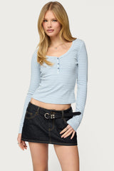 Jocelyn Striped Top