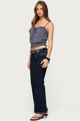 Ripley Tie Front Tank Top