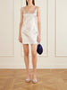 Emma metallic cloque mini dress