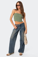 Serena Low Rise Baggy Carpenter Jeans