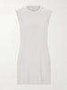 Satin-crepe mini dress