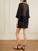 Metina crocheted cotton-blend mini dress