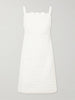 Mossi broderie anglaise cotton mini dress