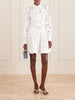 Artesan beltedbroderie anglaise poplin mini dress