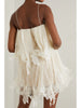 Wendell tiered ruffled lace and tulle mini dress