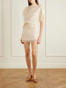 Erin floral-print silk-organza mini dress
