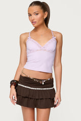 Fran Lacey V Neck Tank Top