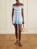 Eliane cotton-blend mini dress