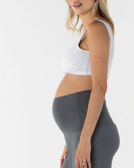 Maternity Sleeping Bamboo Lightweight Bralette - Grey