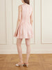 Medea gathered linen-blend mini dress